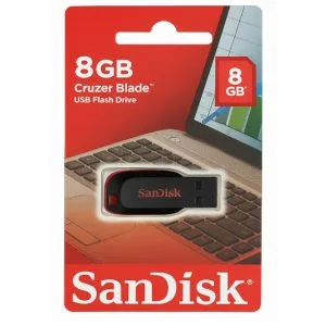 SanDisk Cruzer Blade USB Flash(Pen) Drive – 8GB