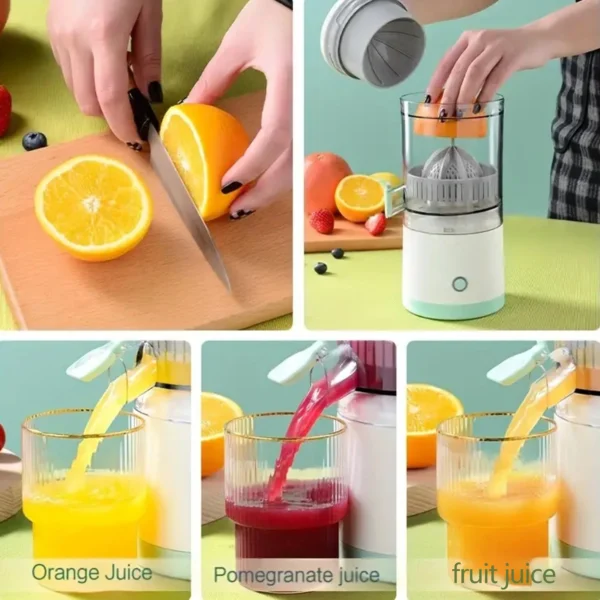 Portable Electric Juicer USB Charging Orange Lemon Fruit Blender Mini Household Juice Squeezer Mixer Citrus Juicer for Travel - Image 11