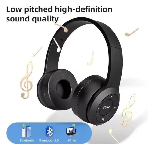 P47 Wireless Bluetooth Headphone - Image 2