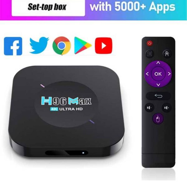 H99 Max Andriod 4K Ultra HD Set-Top Box