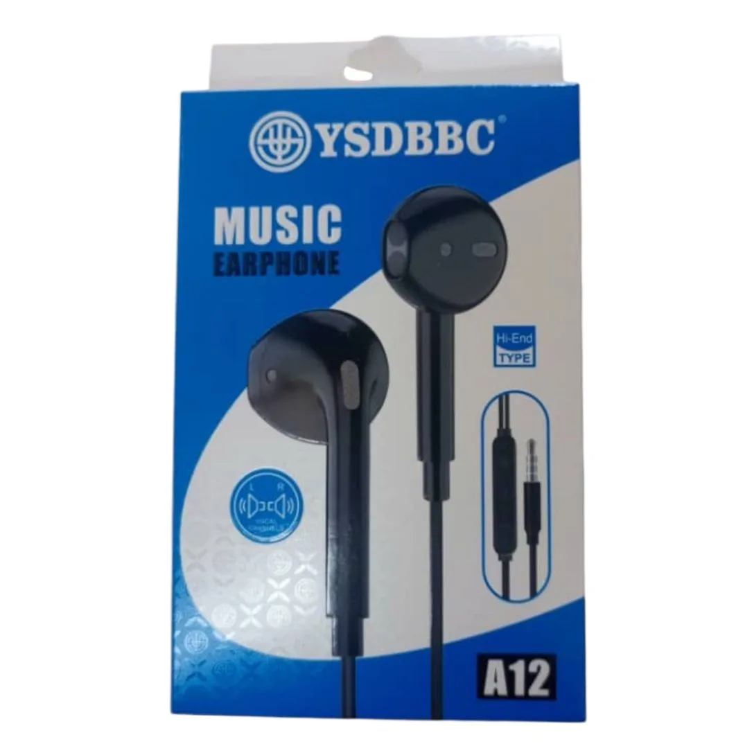 YSDBBC A12 Hi-End Wired Music Earphones