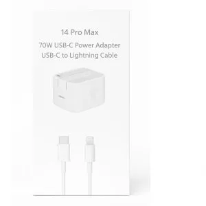 70W USB-C Fast Charger for iPhone 14 Pro Max