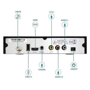 master s1000 hd receiver, satellite decoder 2025, full hd tv receiver, dvb-s2 digital box, youtube xtream tv box, 5000 channels decoder, satellite receiver with remote