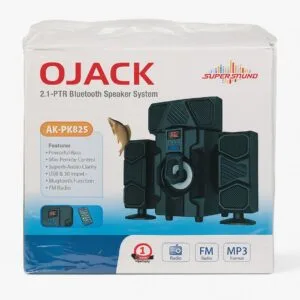OJACK AK-PK825 – 2.1-PTR Bluetooth Speaker System
