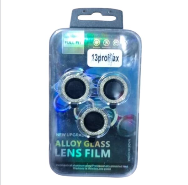 Alloy Glass Diamond Lens Protector – iPhone 13 Pro/Max