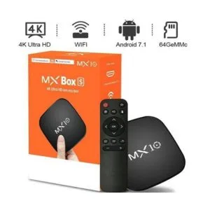 MX10 Box S Andriod 4K Ultra HD Set-Top Box (64GB)