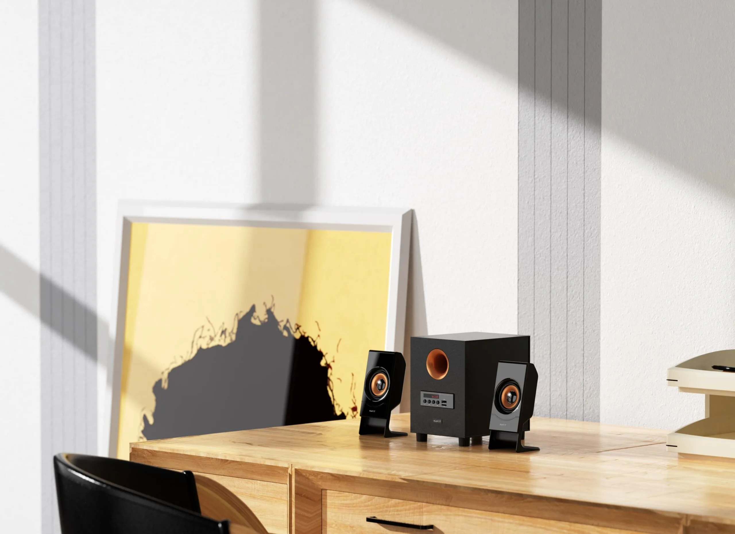 C20 triple power subwoofer Bluetooth speaker - Image 3
