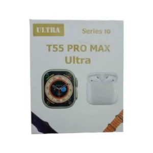 T55 Pro Max Ultra Smart Watch Series 10
 with AirPod