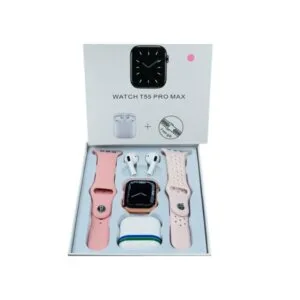 Alternative view of T55 Pro Max Ultra Smart Watch Series 10
 with AirPod