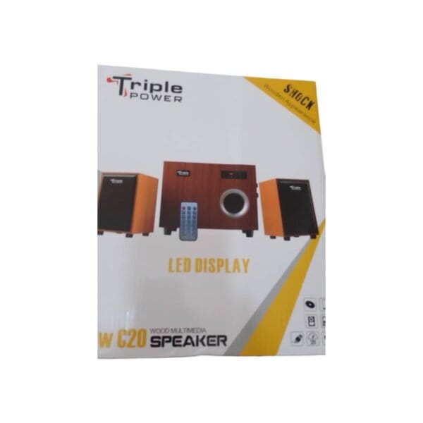 Triple POWER Multimedia Speaker - Image 2