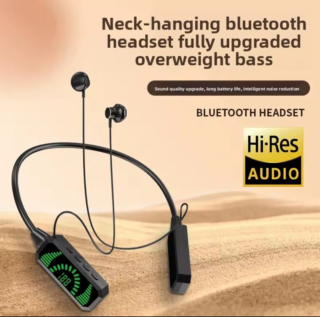 Stay Connected with Fsudz SMART Bluetooth Neckband Headphones (EA-011)! ๐งโจ - Image 3