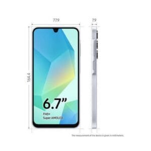 Alternative view of Samsung Galaxy A16 - 6.7 - 128GB ROM + 4GB RAM - 50mp real / 8mp front - 500mAh - Gray