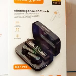 Media 7 plus earpods with charging display