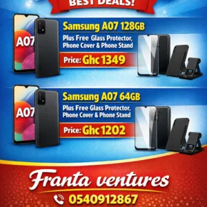 Samsung Galaxy A07 128GB+4GB(Black)