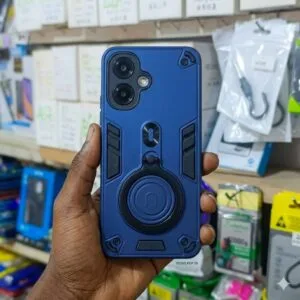 Heavy-Duty Rugged Armor Case with 360° Magnetic Ring Stand