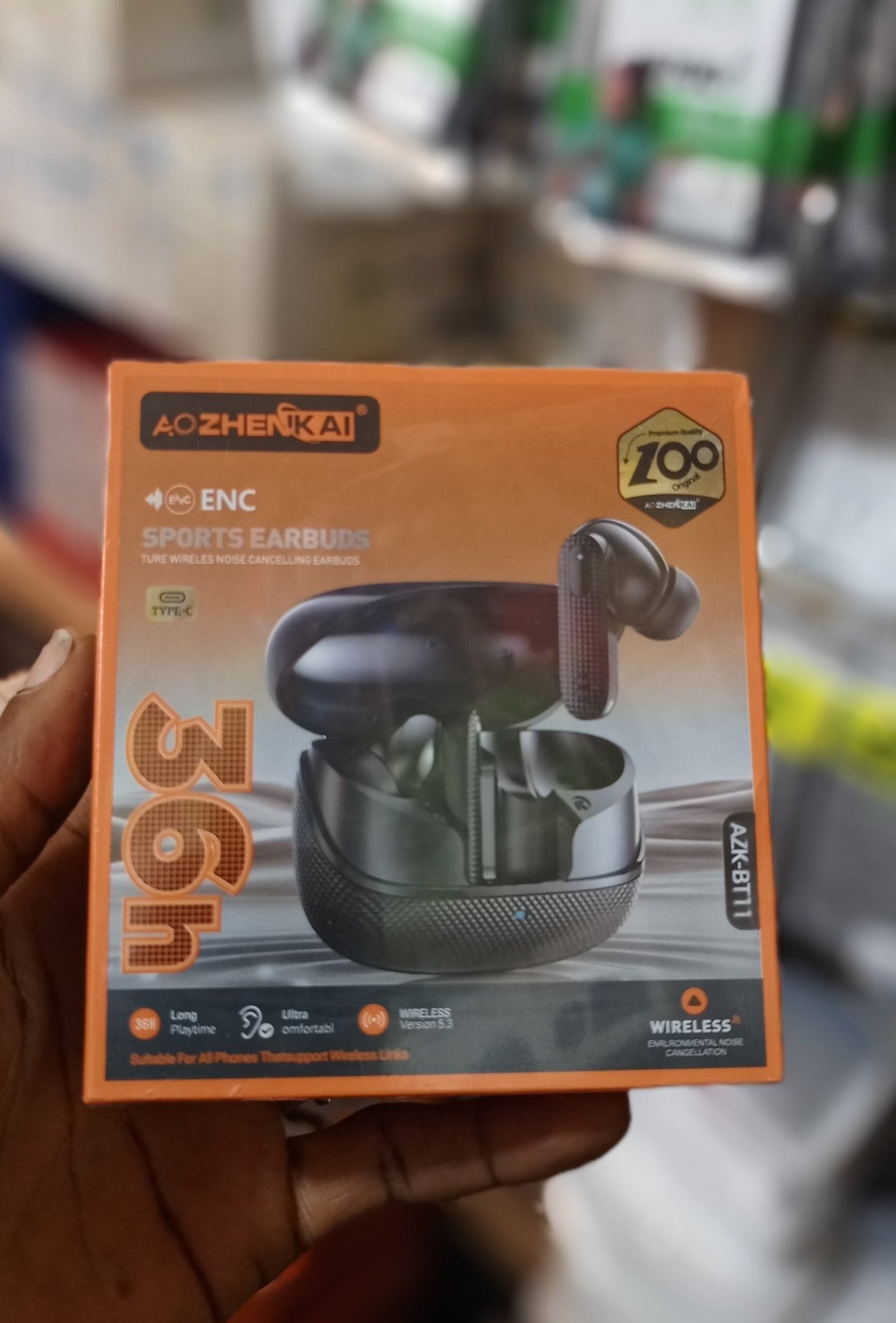 AOZHENKAI U9 Sports Wireless Earbuds (ENC) - Image 2